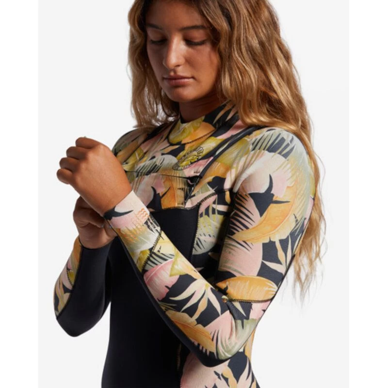 Combinaison Surf Femme Billabong Salty Dayz FrontZip 4/3mm 2 Combinaison Surf Femme Billabong Salty Dayz FrontZip 4/3mm – Image 2