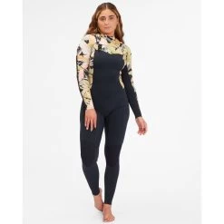 Combinaison Surf Femme Billabong Salty Dayz FrontZip 4/3mm 9 Combinaison Surf Femme Billabong Salty Dayz FrontZip 4/3mm -Sports Nautiques Boutique combinaison surf femme billabong salty dayz frontzip 43mm 4