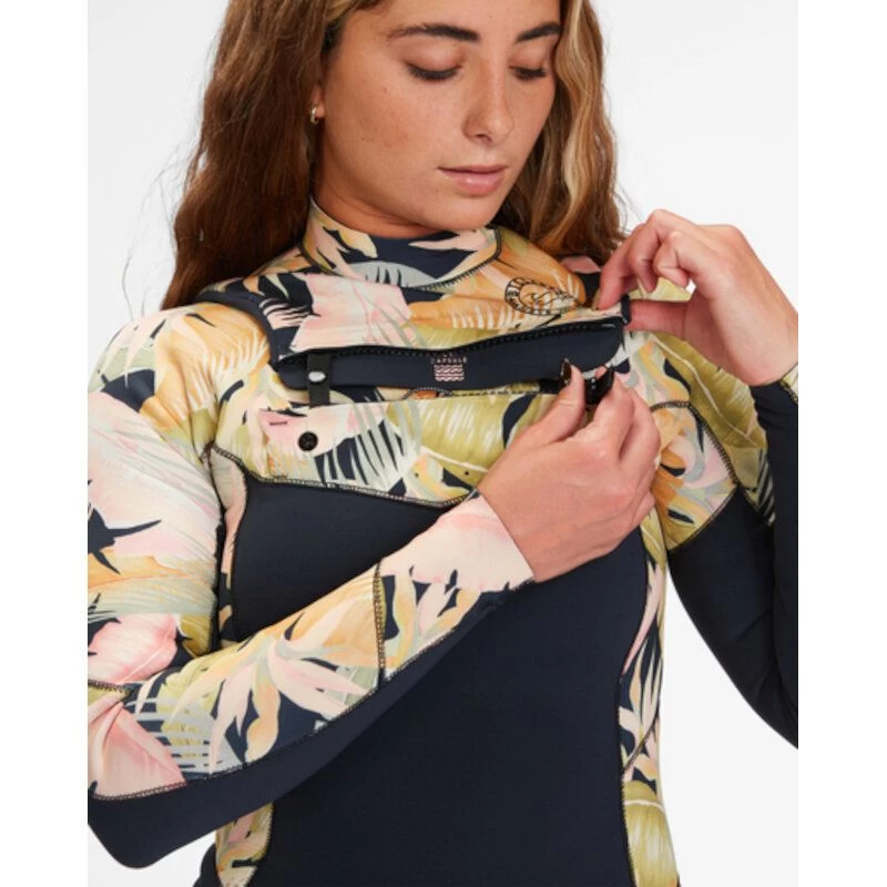 Combinaison Surf Femme Billabong Salty Dayz FrontZip 4/3mm 1 Combinaison Surf Femme Billabong Salty Dayz FrontZip 4/3mm