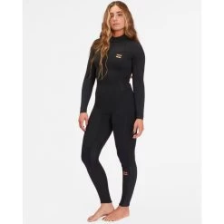 Billabong Combinaison Surf Femme Billangong Sinergy BackZip 4/3mm 2023 -Sports Nautiques Boutique combinaison surf femme billangong sinergy backzip 4 3mm 2023 2