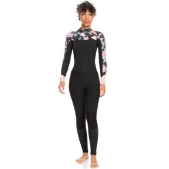 Sports Nautiques Boutique 16 Combinaison Surf Femme Roxy Swell Series BackZip 4/3mm 2023