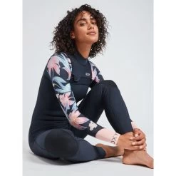 Combinaison Surf Femme Roxy Swell Series FrontZip 4/3mm 2023 -Sports Nautiques Boutique combinaison surf femme roxy swell series frontzip 43mm 2023 2
