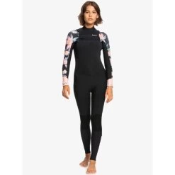 Sports Nautiques Boutique 24 Combinaison Surf Femme Roxy Swell Series FrontZip 4/3mm 2023