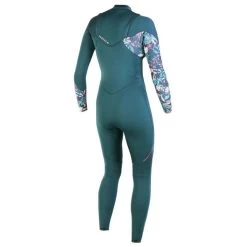 Combinaison Surf Femme Soöruz Divine FrontZip 4/3mm Bleu -Sports Nautiques Boutique combinaison surf femme sooruz divine frontzip 4 3mm bleu 2
