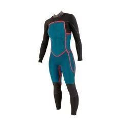 Combinaison Surf Femme Soöruz Divine FrontZip 4/3mm Bleu -Sports Nautiques Boutique combinaison surf femme sooruz divine frontzip 4 3mm bleu 4