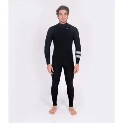 Sports Nautiques Boutique 22 Combinaison Surf Homme Hurley Advant FrontZip Noire 5/3mm 2023