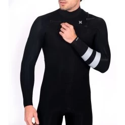 Combinaison Surf Homme Hurley Advant FrontZip Noire 5/3mm 2023 -Sports Nautiques Boutique combinaison surf homme hurley advant frontzip emeraude 4 3mm 2023 4