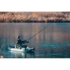 Kayak Gonflable Aquadesign KOLOA X'PERIENCE 305 Noir/Gris/Orange 1 Place -Sports Nautiques Boutique kayak gonflable aquadesign koloa x perience 305 noir gris orange 1 place 3