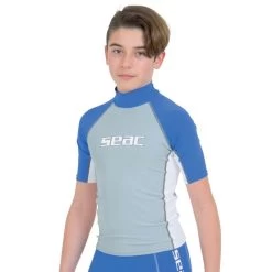 Lycra MC Seac Evo Enfant Bleu
