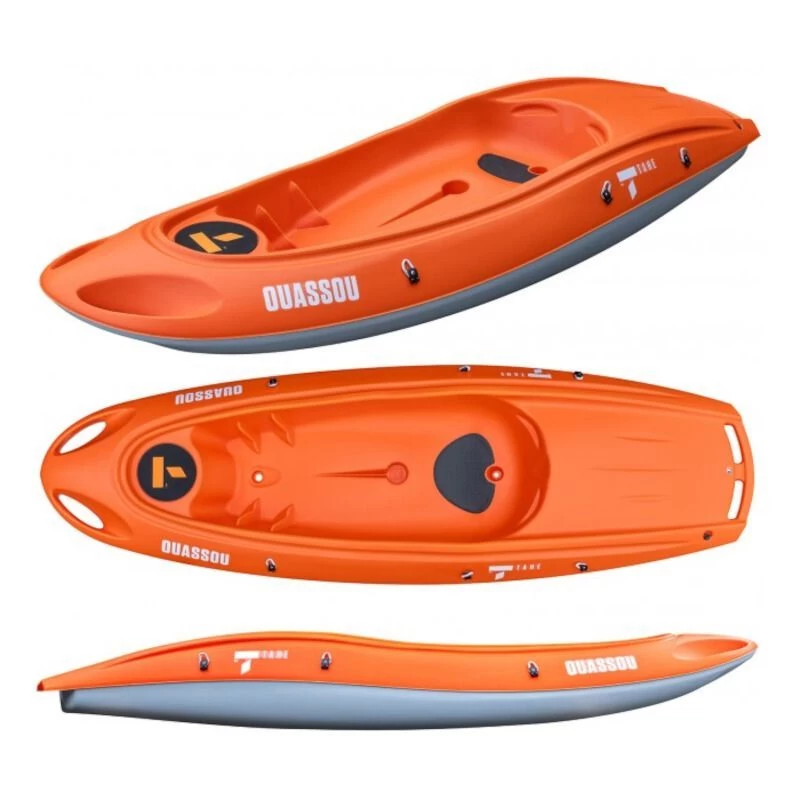 Pack Kayak Rigide Tahe Ouassou Orange 1 Personne 5 Pack Kayak Rigide Tahe Ouassou Orange 1 Personne – Image 5