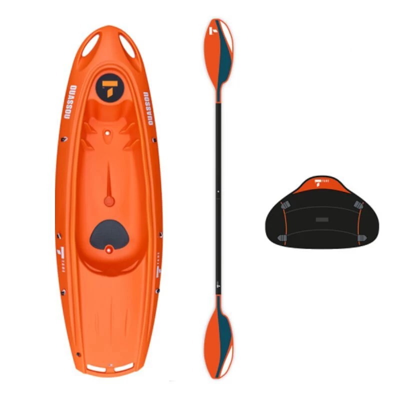 Pack Kayak Rigide Tahe Ouassou Orange 1 Personne 1 Pack Kayak Rigide Tahe Ouassou Orange 1 Personne