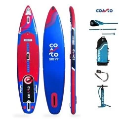 Paddle Gonflable COASTO Turbo 12'6" Simple Chambre -Sports Nautiques Boutique paddle gonflable coasto turbo 12 6 simple chambre 5