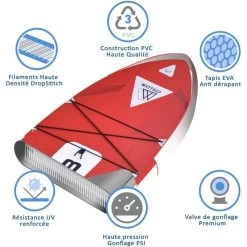 Paddle Gonflable WATTSUP SEAL 12'8'' 11 Paddle Gonflable WATTSUP SEAL 12'8'' -Sports Nautiques Boutique paddle gonflable wattsup seal 12 8 2