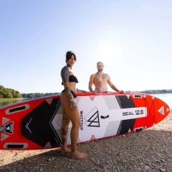 Paddle Gonflable WATTSUP SEAL 12'8'' 13 Paddle Gonflable WATTSUP SEAL 12'8'' -Sports Nautiques Boutique paddle gonflable wattsup seal 12 8 4
