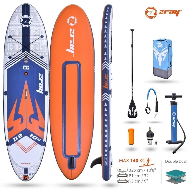 Paddle Gonflable ZRAY D2 10'8" 1 Paddle Gonflable ZRAY D2 10'8"