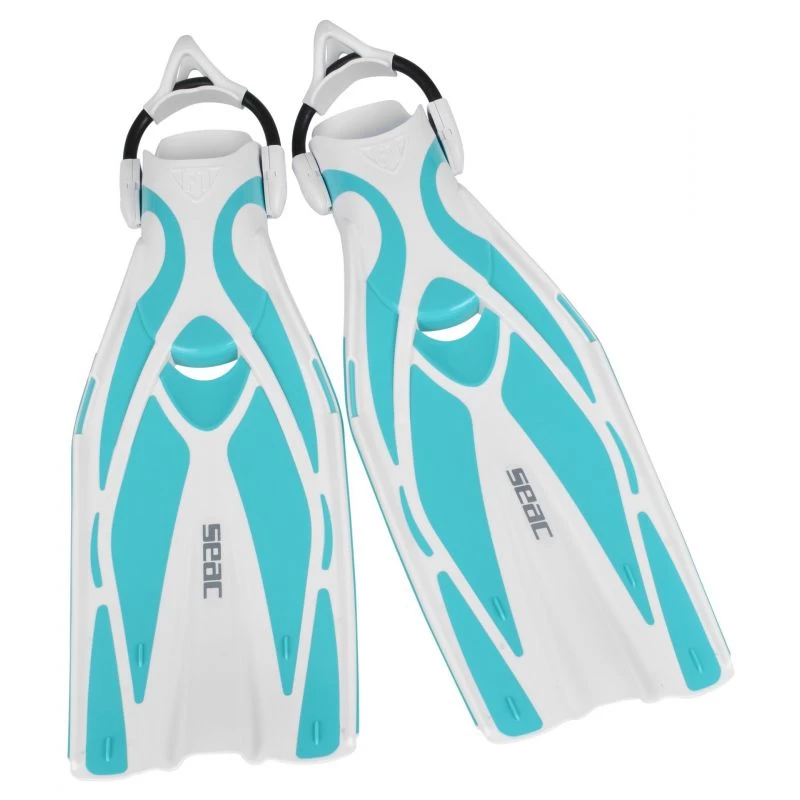 Palmes Réglables Seac F1 S Bleu Claire 1 Palmes Réglables Seac F1 S Bleu Claire