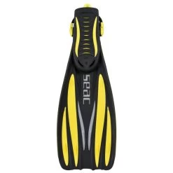 Palmes Réglables Seac GP100 S Jaune -Sports Nautiques Boutique palmes reglables seac gp100 s jaune 2
