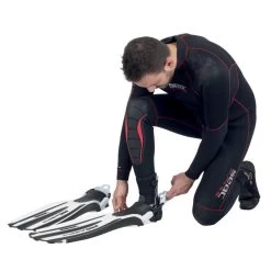 Palmes Réglables Seac Propulsion S Blanche -Sports Nautiques Boutique palmes reglables seac propulsion s blanche 5