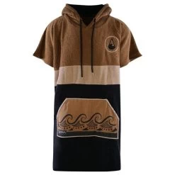Poncho Surf Wave Hawaii Avec Zip Cumbuco
