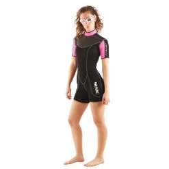 Shorty Seac Sense Femme 2,5mm -Sports Nautiques Boutique shorty seac sense femme 2 5mm 3