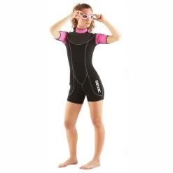 Shorty Seac Sense Femme 2,5mm -Sports Nautiques Boutique shorty seac sense femme 2 5mm 6
